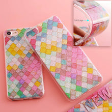 Soft TPU Case for iphone 5s 5 SE 6 6s 6plus New Arrival Granite Scrub Marble Stone image Painted Phone Case For iphone 7 7plus