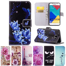 Flip Leather Phone Case Wallet Stand Cover for Samsung Galaxy A3 A5 J5 J7 2015 2016 Core Grand G530 G360 S3 S4 S5 S6 S7 Edge