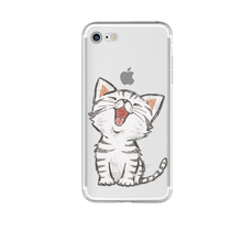 Silicon Case Cover for Coque iPhone 7 4 5S 5C SE 6 6S Plus Phone cases Soft TPU Fundas Fruit Transparent