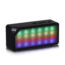 High Quality YCYY X3S Mini Wireless Colorful LED Lights Bluetooth 2.0 Speaker Support Handsfree TF AUX FM Radio for Smartphone