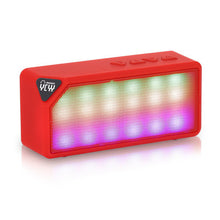 High Quality YCYY X3S Mini Wireless Colorful LED Lights Bluetooth 2.0 Speaker Support Handsfree TF AUX FM Radio for Smartphone