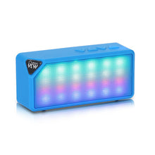 High Quality YCYY X3S Mini Wireless Colorful LED Lights Bluetooth 2.0 Speaker Support Handsfree TF AUX FM Radio for Smartphone