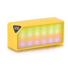 High Quality YCYY X3S Mini Wireless Colorful LED Lights Bluetooth 2.0 Speaker Support Handsfree TF AUX FM Radio for Smartphone