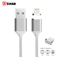 Magnetic Cable Nylon Braided for Lightning USB Magnectic Cable Data Charge Cable Magnet Fast Charging Cable for iPhone 5 5s 6 6s