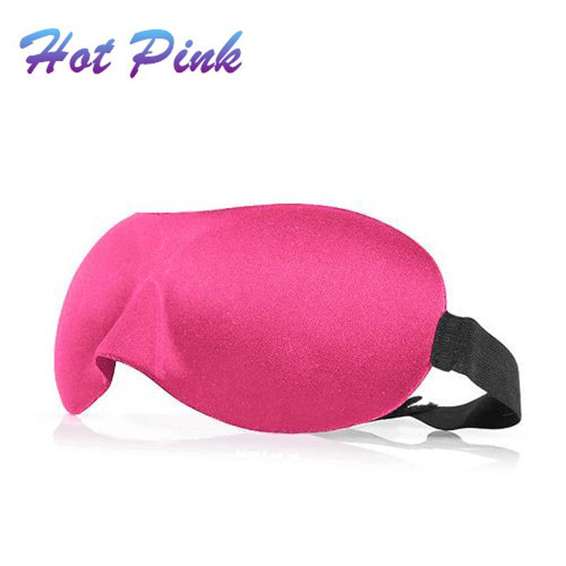 SOFT TRAVEL EYE MASK - 9 COLORS
