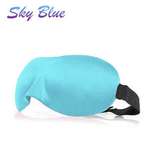 SOFT TRAVEL EYE MASK - 9 COLORS