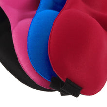 SOFT TRAVEL EYE MASK - 9 COLORS