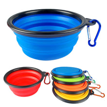 Silicone Collapsible Feeding Bowl Dog Water Dish Cat Portable Feeder Puppy Pet Travel Bowls